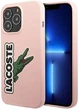 Etui Lacoste do iPhone 13 Pro Silicone Head Crocodile Pink (LCHC13LSHI) - obraz 1