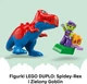 Конструктор LEGO DUPLO Динозавр Спайди-рекс против Зеленого гоблина 25 деталей (10463) - изображение 6