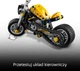 Конструктор LEGO Technic Жовтий мотоцикл 151 деталь (42225) - зображення 4