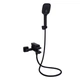 Змішувач для ванни Qtap Gemini (з душовим гарнітуром) QTGEM259BLM45682 Black Matt - изображение 1
