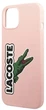Etui Lacoste do iPhone 13 Silicone Head Crocodile Pink (LCHC13MSHI) - obraz 2