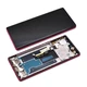 Дисплей (екран) Motorola XT2429 Moto Edge 50 Fusion, Original (100%), З сенсорним склом, З рамкою, Рожевий - 537277 - зображення 1