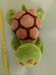 Игрушка Черепаха 37 см мягкая вязаная подарок сувенир hand made ручная работа - изображение 4