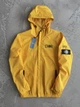 Мужская ветровка - куртка Dior x Stone Island водоотталкивающая 2XL желтый - изображение 1