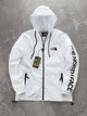 Мужская ветровка - анорак The North Face водонепроницаемая GORE-TEX весняная 2XL белый - изображение 1