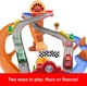 Игровой набор Тачки 3: Радиатор Спрингз трек Disney Pixar Cars 3 Radiator Springs Race & Rescue Rescue Road Raceway playset Mattel - изображение 4