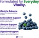 Добавка преміум-класу з чорницею для очей Healthfare Bilberry Extract 5000mg 200 капсул - зображення 5