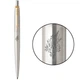 Ручка кулькова Parker JOTTER 17 UKRAINE SS GT BP Тризуб із пшеницею 16032_T066b - изображение 1