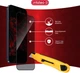 Защитное стекло антишпион Intaleo Privacy для смартфона Apple iPhone 12 Pro Max Black (1283126621376) - изображение 8
