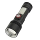 Фонарь Quantum Adept 10W LED zoom +COB з USB (QM-FL1031) - изображение 1