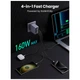 Зарядное устройство UGREEN 4xUSB 160W (3xUSB-C + USB-A) Gan Nexode Pro X763 (25877) - изображение 7
