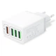 Зарядний пристрій XoKo QC-405 4 USB 6.2A White (QC-405-WH) - зображення 1
