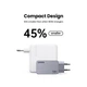 Зарядний пристрій Ugreen 3xUSB 100W (2xUSB-C+USB-A) Gan Nexode Pro X757 (25874) - зображення 2