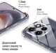 Чехол для смартфона Piko Shockproof для Motorola Moto G86 Power Transparent (1283126632969) - изображение 3