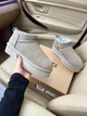 Уггі Ultra Mini Platform Light Grey натуральна замша хутро 38р світло-сірий - зображення 10