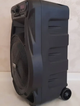 Портативна акустика ZPX-7772 350 Вт з мікрофоном, USB/FM/Bluetooth, LED-підсвітка, пульт управління на коліщатках, чорна - изображение 7