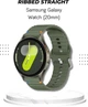 Ремешок BeCover Ribbed Straight 20mm для Samsung Galaxy Watch 7 40/44mm/7 FE/6/6 Classic/5/5 Pro/4/4 Classic/Watch 3 41mm Khaki (BC_714846) - изображение 5