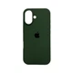 Защитный чехол-накладка Silicone Full Case AA Open Cam для Apple iPhone 17 Dark Green (FullOpeAAi17-31) - изображение 1