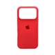 Защитный чехол-накладка Silicone Full Case AA Open Cam для Apple iPhone 17 Pro Peach (FullOpeAAi17P-18) - изображение 1