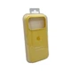 Защитный чехол-накладка Silicone Full Case AA Open Cam для Apple iPhone 17 Pro Canary Yellow (FullOpeAAi17P-33) - изображение 3