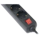 Мережевий фільтр живлення REAL-EL REAL-EL RS-6 PROTECT USB, 5m, black (EL122300018) - зображення 4