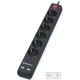 Мережевий фільтр живлення REAL-EL REAL-EL RS-6 PROTECT USB, 5m, black (EL122300018) - зображення 7