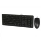 Комплект A4Tech KK-3330S USB Black (4711421962971) - изображение 2