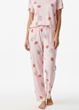 Пижамные хлопковые штаны Primark Printed Bottom Pyjama L Низ пижамы Розовый (8838) - изображение 1
