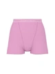 Женские трусики шорты Victoria’s Secret (265179746570) Logo Cotton High-Waist Boyshort XS бузковые - изображение 3