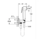 Готовий комплект для гігієнічного душу з Tempesta-F Grohe Essence (UA111197000) - зображення 3