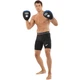Лапа Изогнутая для бокса и единоборств 2шт 23x19x4см Кожа BOXER черный-синий 2010-01 - изображение 12