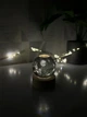 Декоративна 3D-нічник кришталева куля "Висадка космонавта на Місяць" для дітей з LED-підсвіткою 9321 - зображення 6
