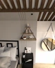 Настенная полка в стиле лофт EcoLoft Триангло DSP-1343-1 Дуб Аппалачи - изображение 3