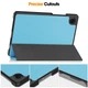 Чохол Galeo Slimline Portfolio для Samsung Galaxy Tab A11 (2025) / Tab A9 8.7" Blue - изображение 5