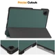 Чохол Galeo Slimline Portfolio для Samsung Galaxy Tab A11 (2025) / Tab A9 8.7" Dark Green - изображение 5