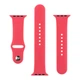 Ремінець для Apple Watch Band Silicone Two-Piece 42/44/45/49 mm 56.Wine Red - изображение 1
