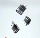 OTG адаптери 3 в 1 Type-C USB-A Micro USB Essager ES-OTG33 чорний - зображення 8
