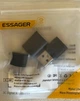 OTG адаптери 3 в 1 Type-C USB-A Micro USB Essager ES-OTG33 чорний - зображення 14