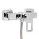Змішувач для душу Lidz Wawel 010 (з душовим гарнітуром) (k40) LDWAW010CRM45390 Chrome - изображение 3