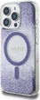 Панель Guess Resin Gradient Glitter MagSafe для Apple iPhone 16 Pro Max Purple (GUHMP16XRGRGEU) - зображення 4