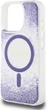 Панель Guess Resin Gradient Glitter MagSafe для Apple iPhone 16 Pro Max Purple (GUHMP16XRGRGEU) - зображення 6