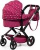 Коляска для ляльки Bayer Design XEO 17067AA Бордова (4003336170672) (955555913941033) - Уцінка - зображення 2