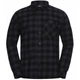 Рубашка Jack Wolfskin Lite Flannel Shirt M M Черный/Серый (1109-4064886564045) - изображение 1