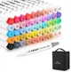 Маркеры Caliart Спиртовые Кисть и Долото для скетчинга 51 Colors Alcohol Brush Markers Brush Chisel - изображение 3