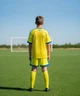 Футбольная форма сборной Украины желтая новый дизайн 2026 – комплект футболка + шорты 22 (125-130см) - изображение 4