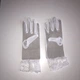 Жіночі сіточні рукавички з мереживом Honey Fashion Accessories S/M/L білий (7-80) - зображення 5