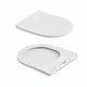 Унітаз підвісний Qtap Robin Ultra Quiet 520×365×340 мм, Marble, з сидінням Slim Duroplast / Soft-close / Quick Release - зображення 8