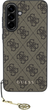 Etui plecki Guess 4G Charms Collection do Samsung Galaxy A56 Brown (GUHCSA56GF4GBR) - obraz 1