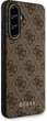 Etui plecki Guess 4G Metal Gold Logo do Samsung Galaxy A56 Brown (GUHCSA56G4GFBR) - obraz 2