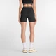 Женские черные шорты AC Fitted Short 5'' 36 (S) (WB61E4GEBK) - изображение 4